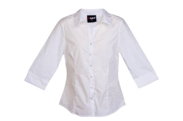 S004FQ-Ladies 3/4 Sleeve Shirts