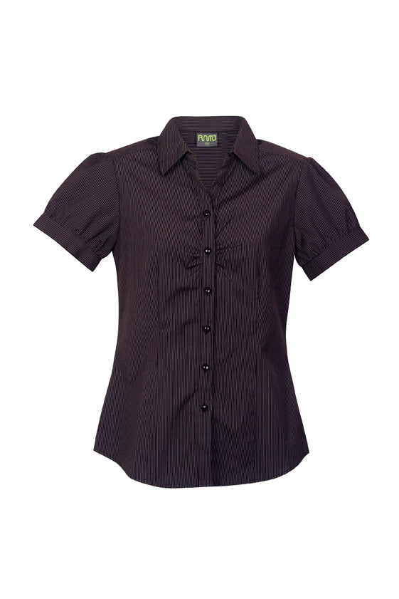 S008FS-Ladies Urban Stripe Shirt