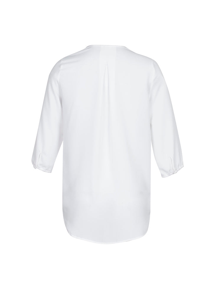 S015LT-Lily Ladies Longline Blouse