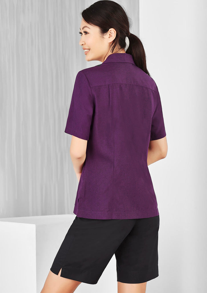 S265LS-Ladies Plain Oasis Overblouse