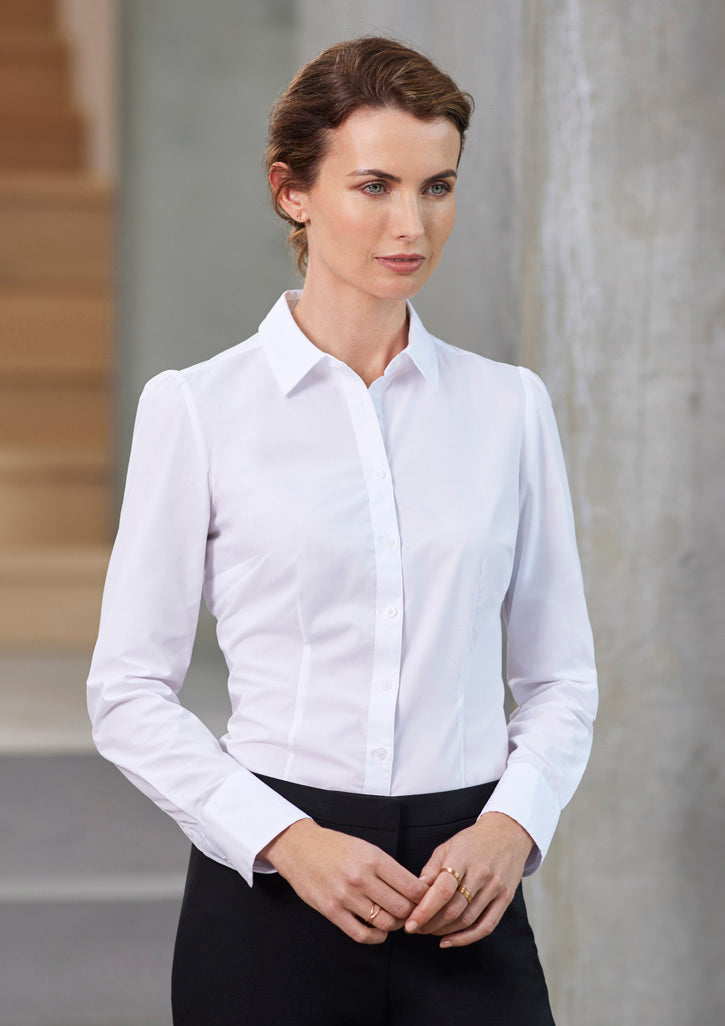 S812LL-Ladies Euro Long Sleeve Shirt