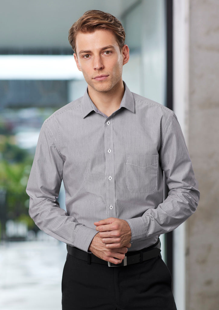 S812ML-Mens Euro Long Sleeve Shirt