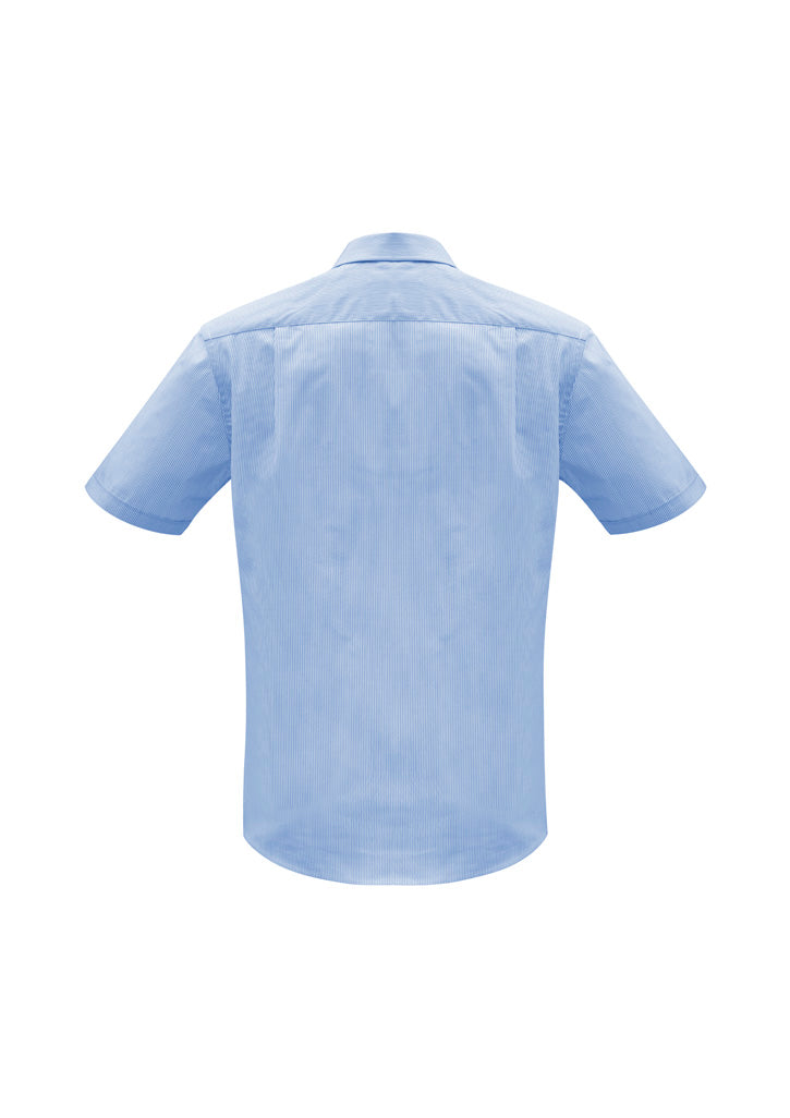 S812MS-Mens Euro Short Sleeve Shirt
