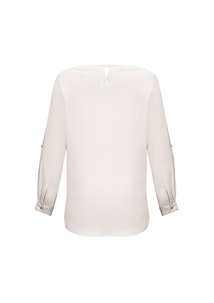 S828LL-Ladies Madison Boatneck Blouse