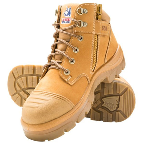 PARKES ZIP SCUFF-WHEAT