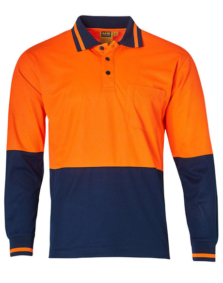 high-visibility workwear, safety compliant polo shirt, moisture wicking work clothes, construction safety gear, TrueDry technology, Class D safety wear, Australian Standards compliant
