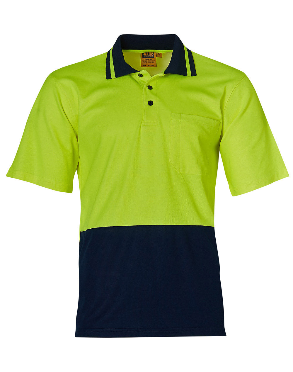 AIW SW12 TRUEDRY® SHORT SLEEVE SAFETY POLO