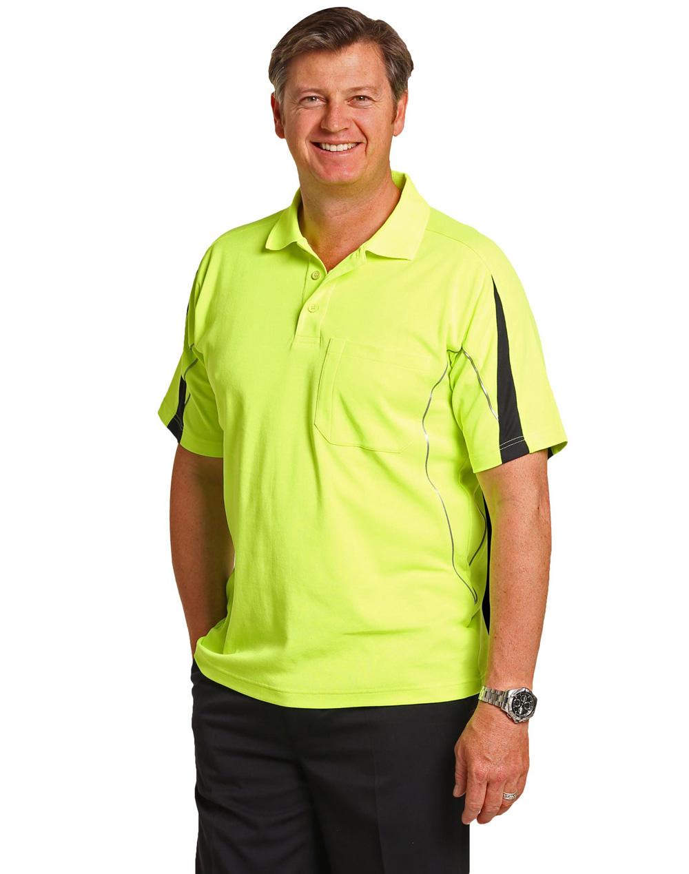 AIW SW25A HI-VIS LEGEND SHORT SLEEVE POLO Mens'