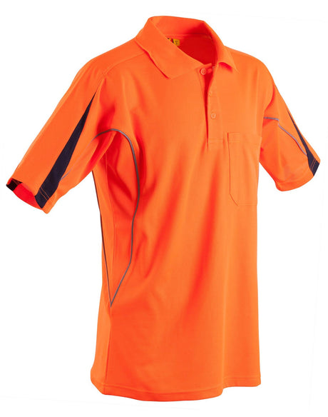 AIW SW25A HI-VIS LEGEND SHORT SLEEVE POLO Mens'