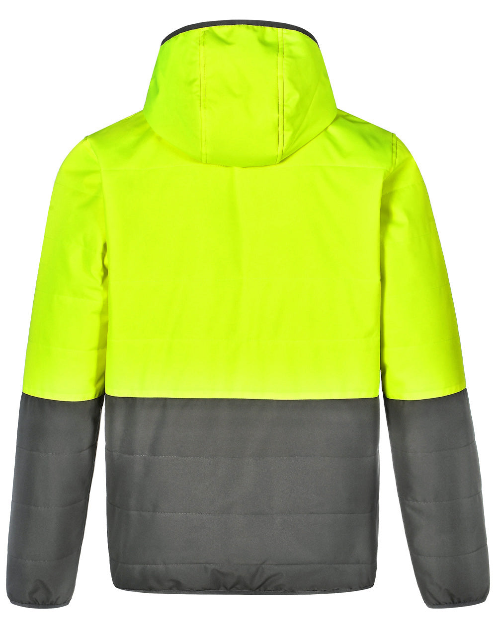 SW80 UNISEX HI VIS MODERN STYLING HOODED PUFFER JACKET