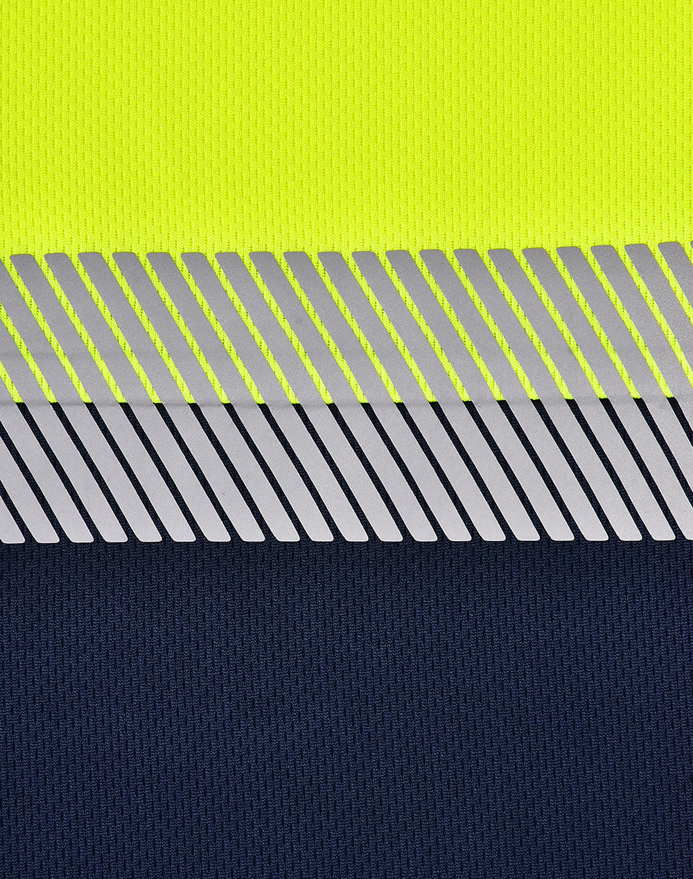 SW86 UNISEX COOLDRY SEGMENTED LS POLO