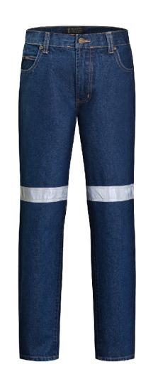 RM106DJR-Denim Jeans with 3M 8910 Reflective Tape