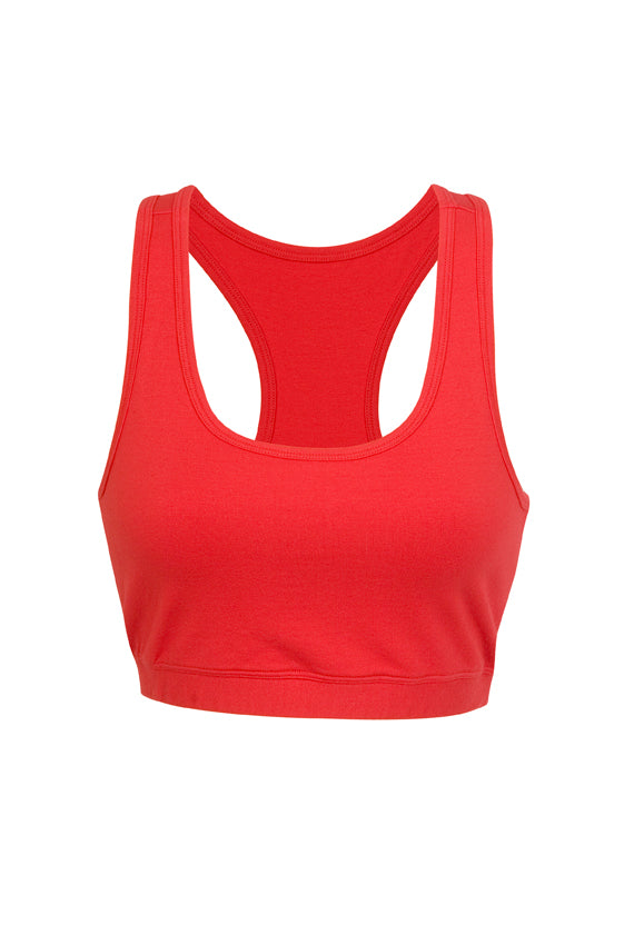 T667LD-Self Brassiere Singlet for Ladies