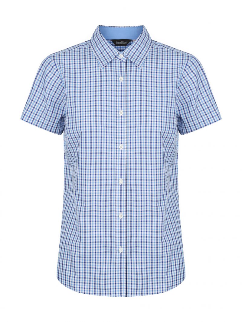 W57-Hudson - Ladies Short Sleeve Shirt