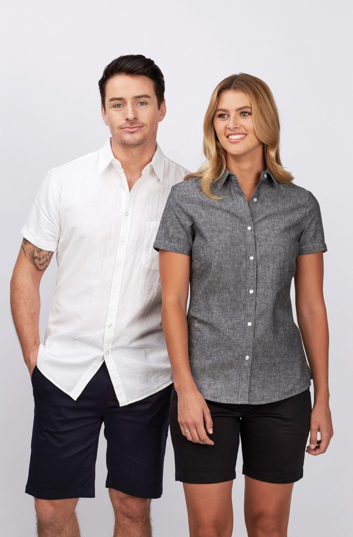 W74-Floyd - Ladies Short Sleeve Shirt