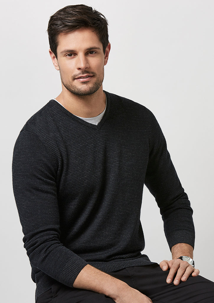 WP131ML-Mens Origin Merino Pullover