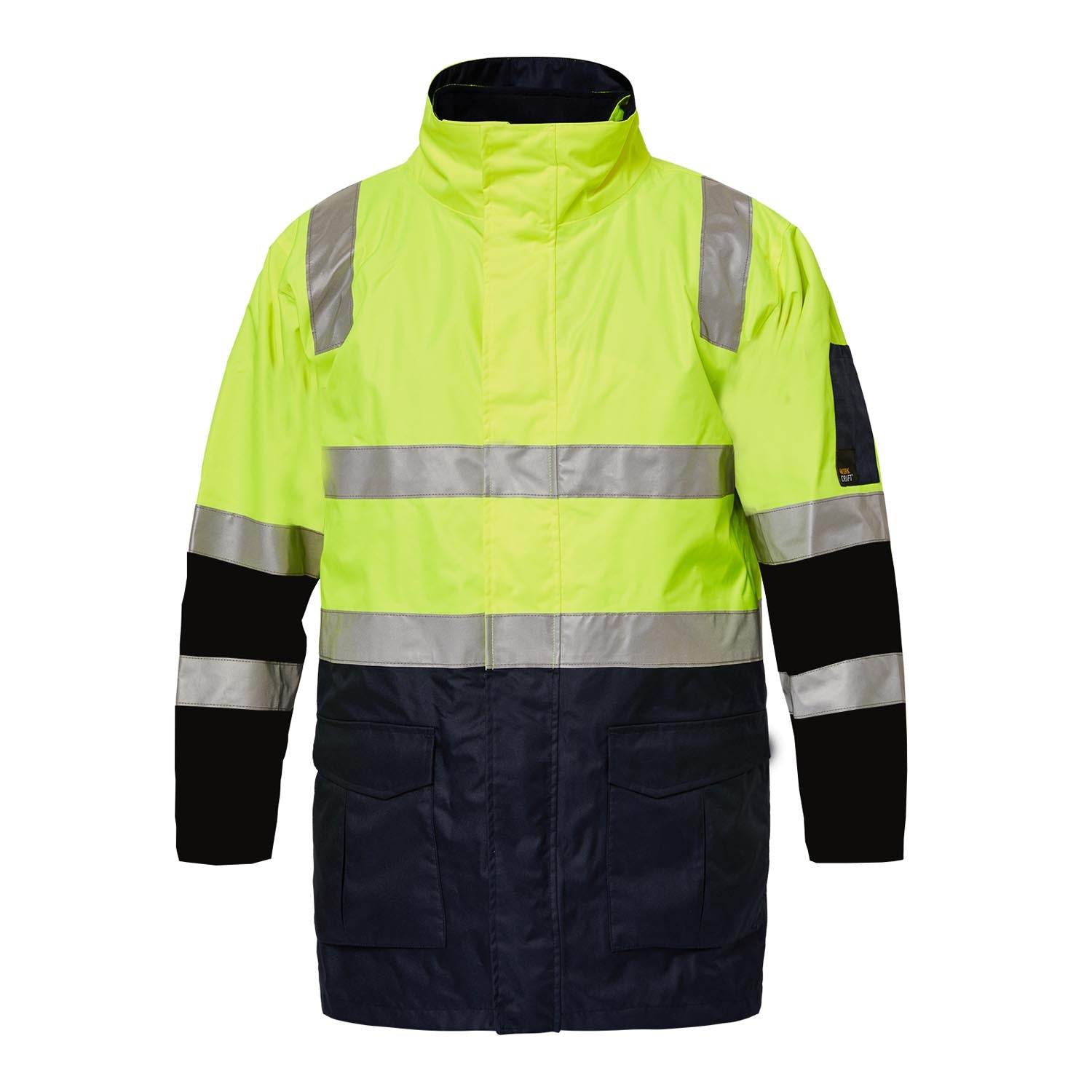 WW9022-HI VIS 4 IN 1 JACKET WITH TAPE