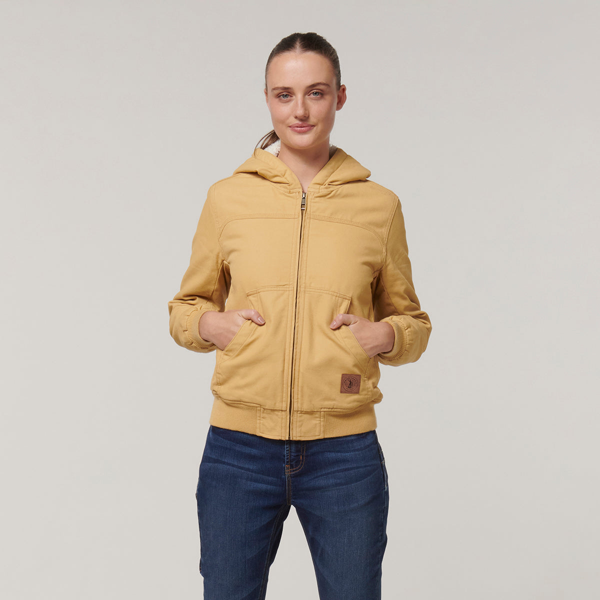 Y08422-Hard Yakka Womens Legends Bomber Jacket