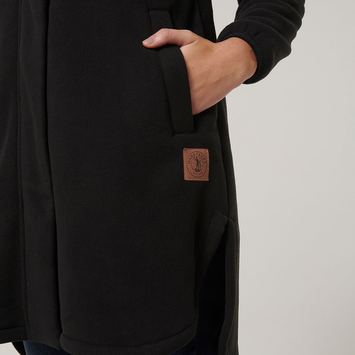 Y08605-Hard Yakka Womens Longline Zoodie