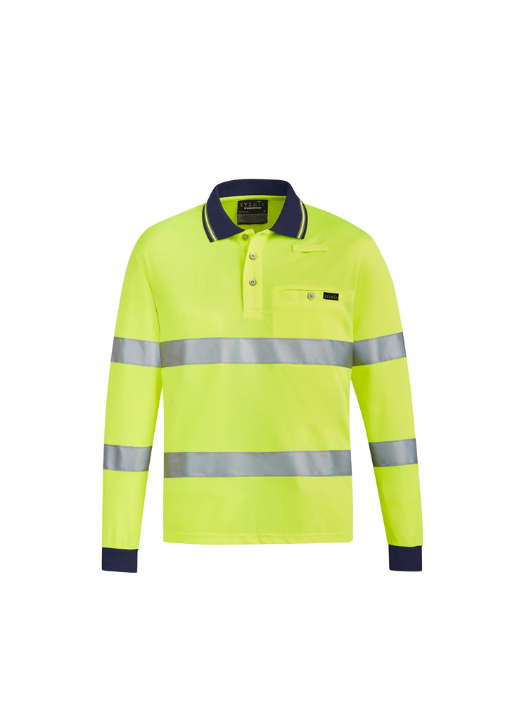 ZH380-Unisex Hi Vis Bio Motion Taped Polo