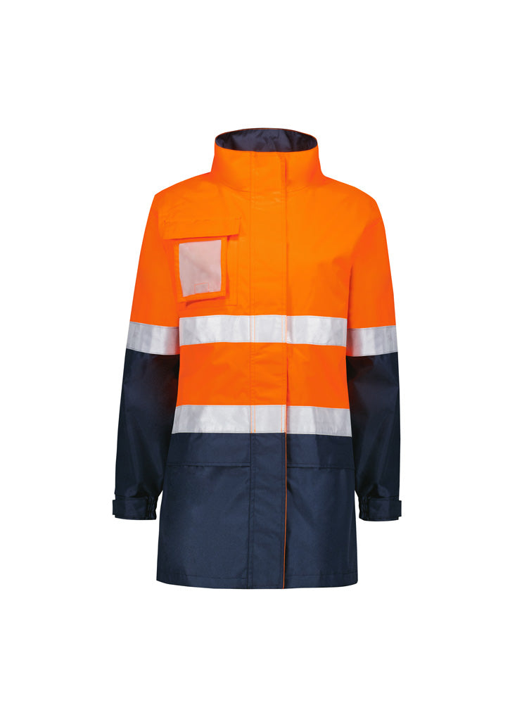 ZJ757-Womens Hi Vis Ultralite Waterproof Jacket