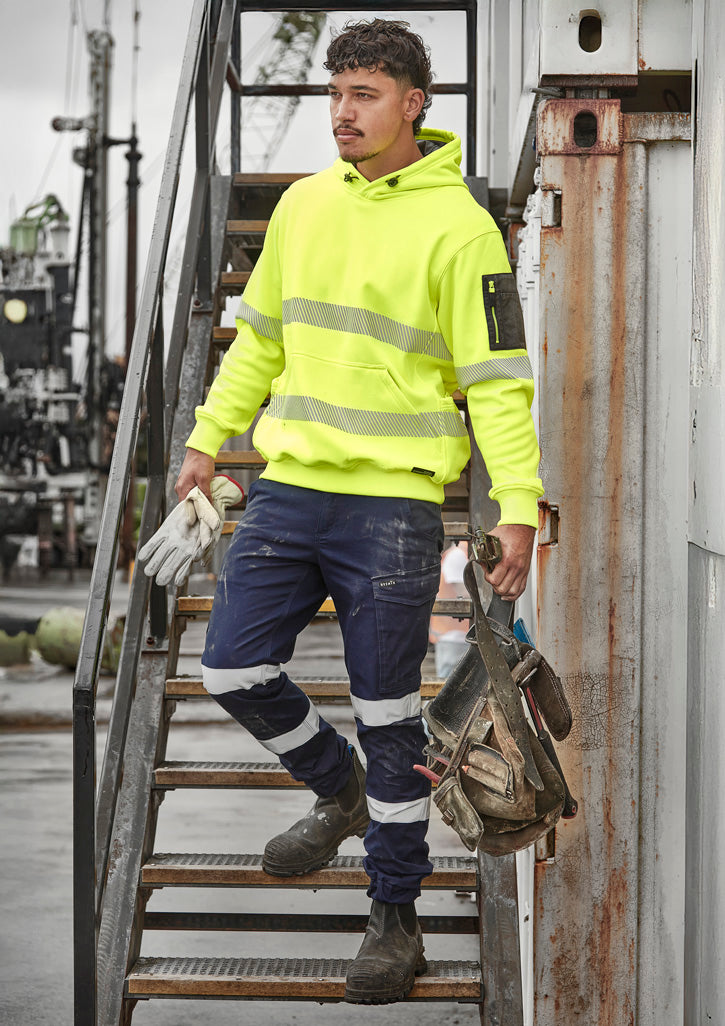 ZP935-Mens Essential Stretch Taped Cargo Pant - Cuffed