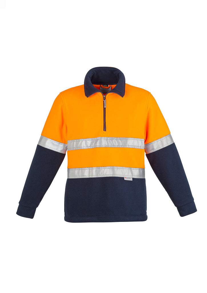 ZT461-Unisex Hi Vis Polar Fleece Pullover - Hoop Taped