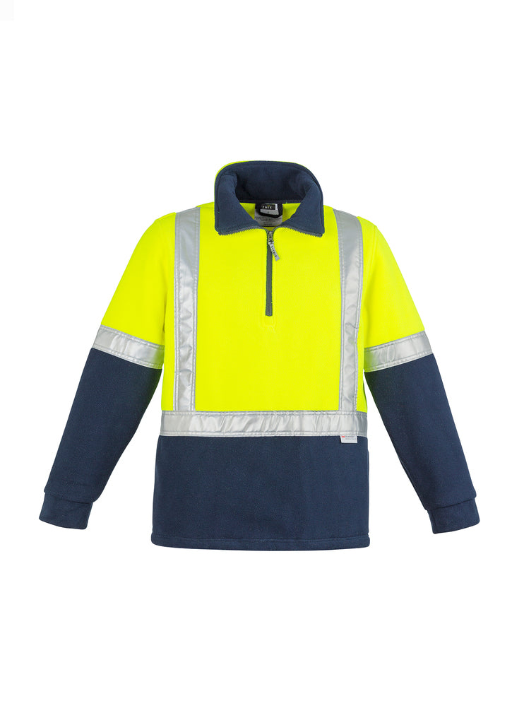 ZT462-Unisex Hi Vis Polar Fleece Pullover - Shoulder Taped