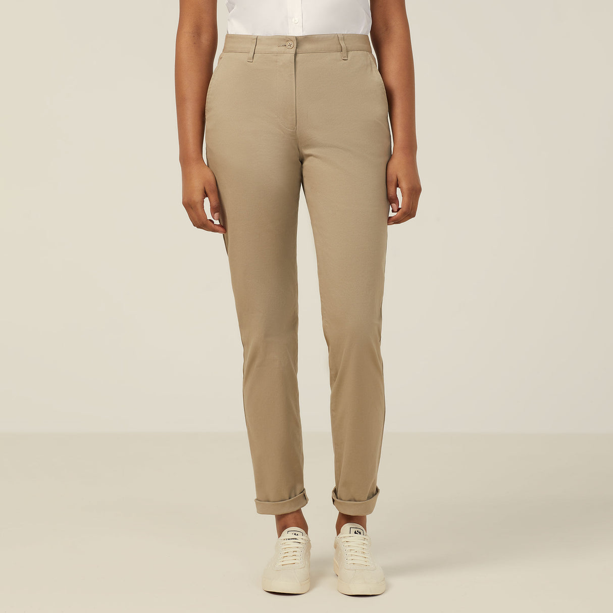 STRETCH COTTON CHINO PANT