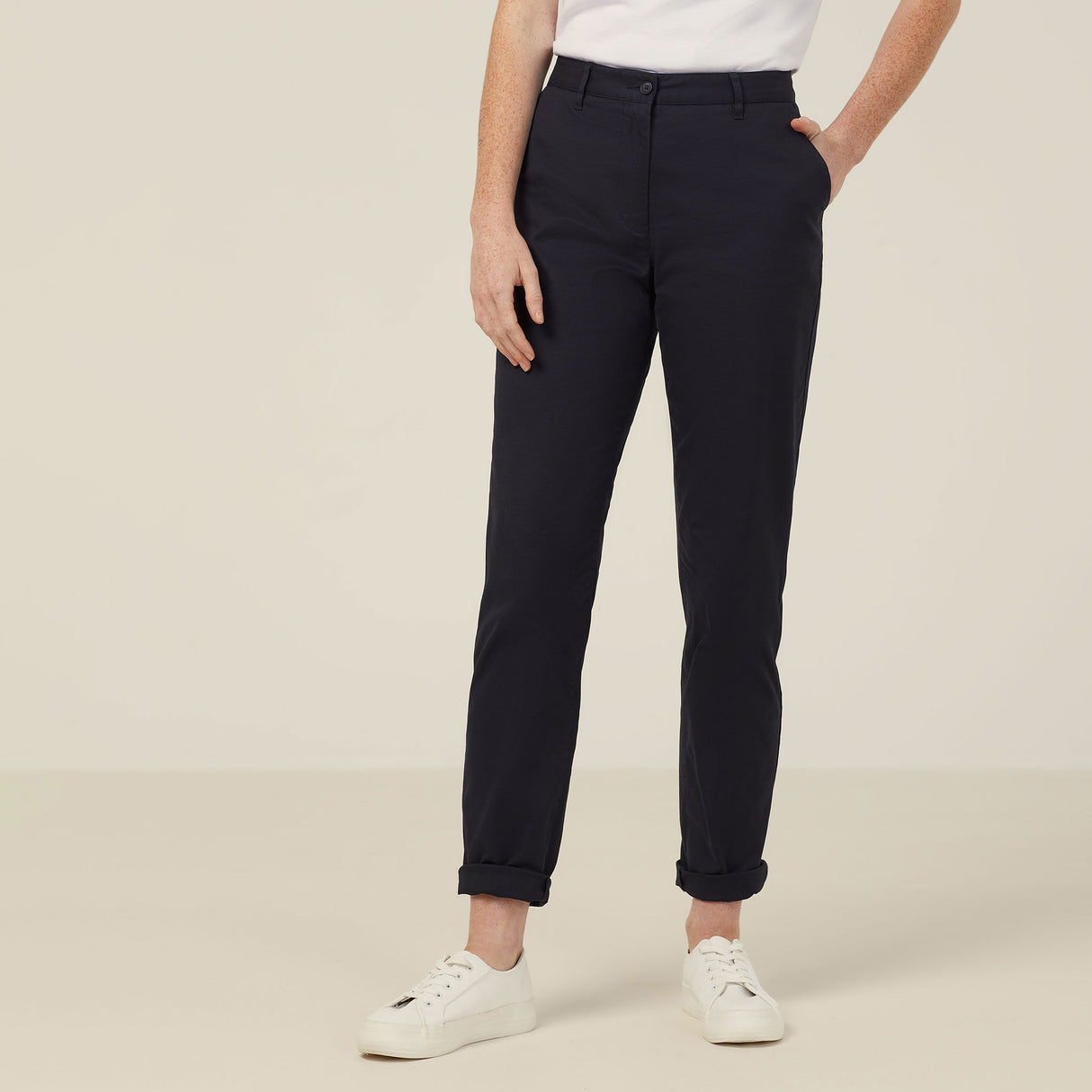 STRETCH COTTON CHINO PANT