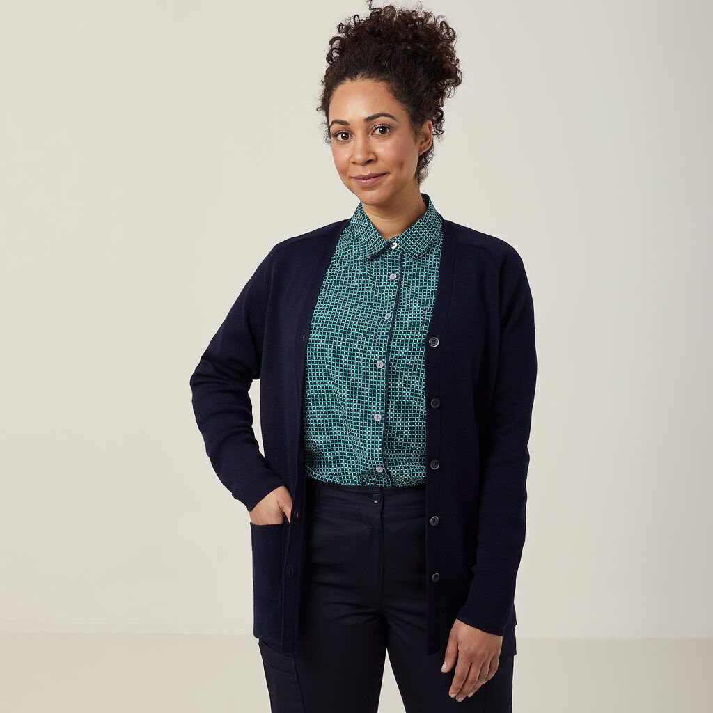 WOOL RICH V-NECK CARDIGAN