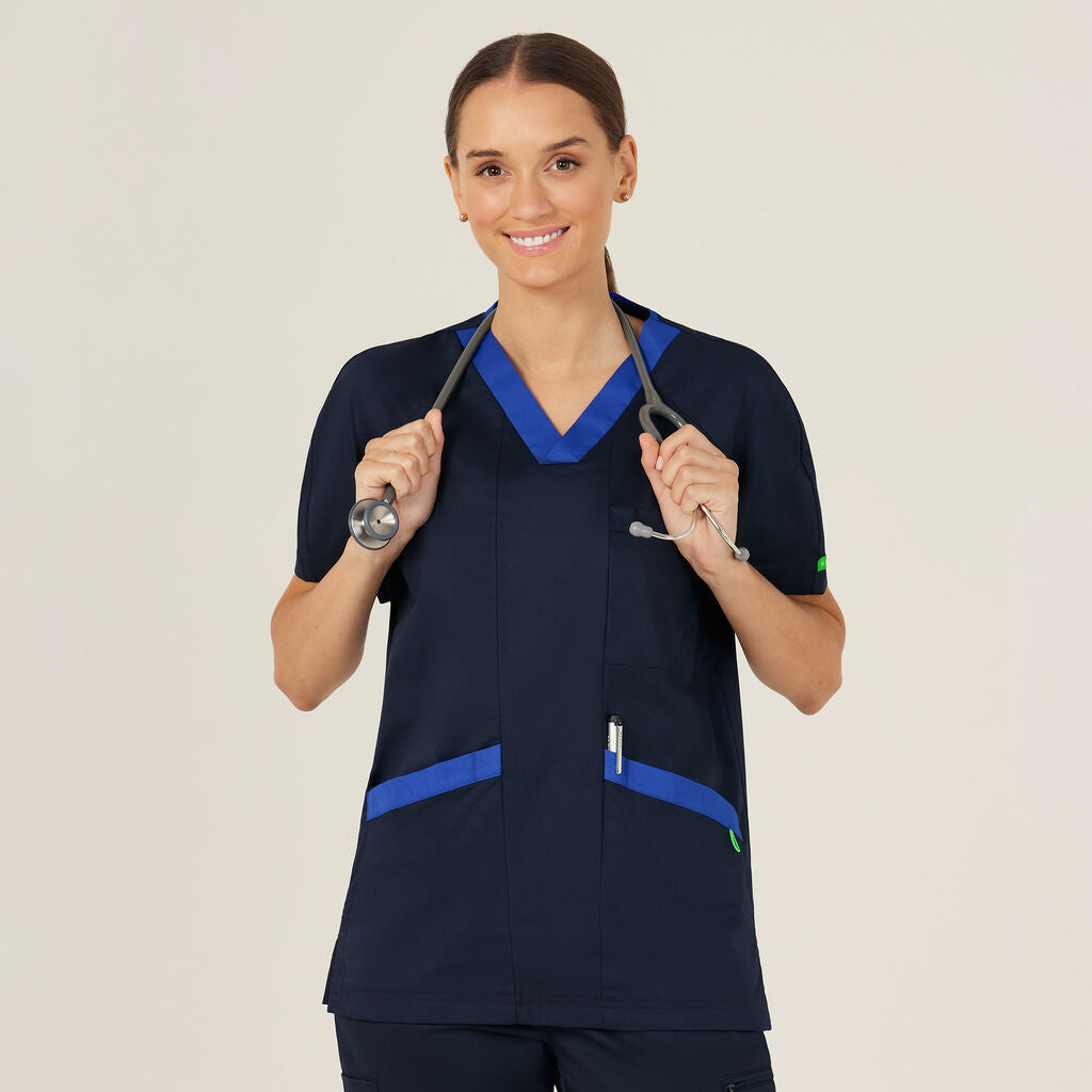 Next-gen Antibacterial Koller Scrub Top  CATRFU