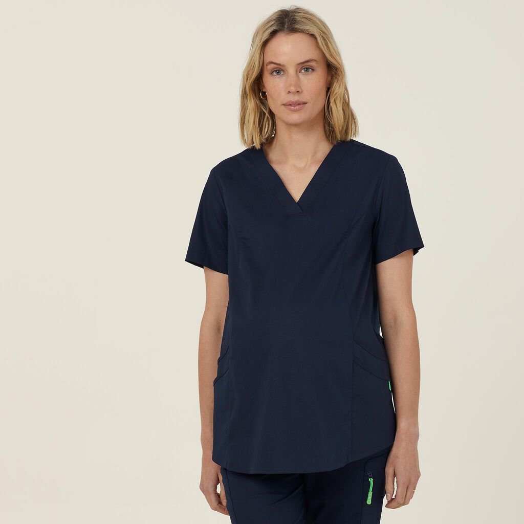 NEXT-GEN ANTIBACTERIAL ACTIVE MATERNITY SCRUB TOP