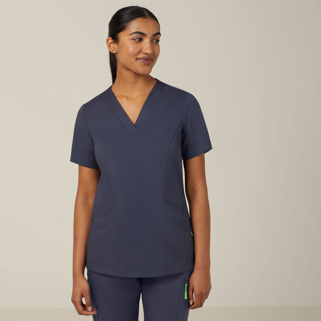 NEXT-GEN ANTIBACTERIAL ACTIVE FLORENCE SCRUB TOP