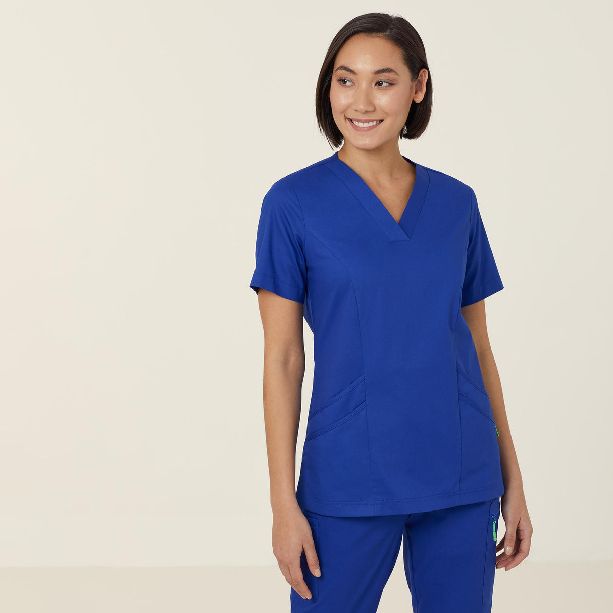 NEXT-GEN ANTIBACTERIAL ACTIVE FLORENCE SCRUB TOP