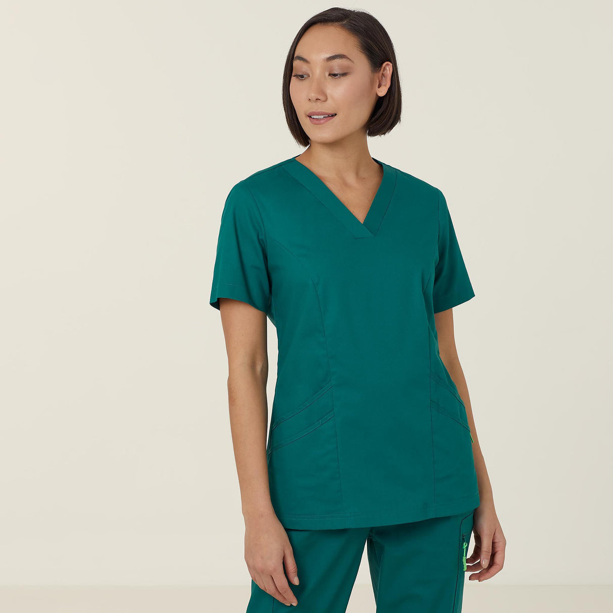 NEXT-GEN ANTIBACTERIAL ACTIVE FLORENCE SCRUB TOP