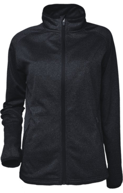 CJ1454-Ladies Light Weight Fleece Zip Through Jacket