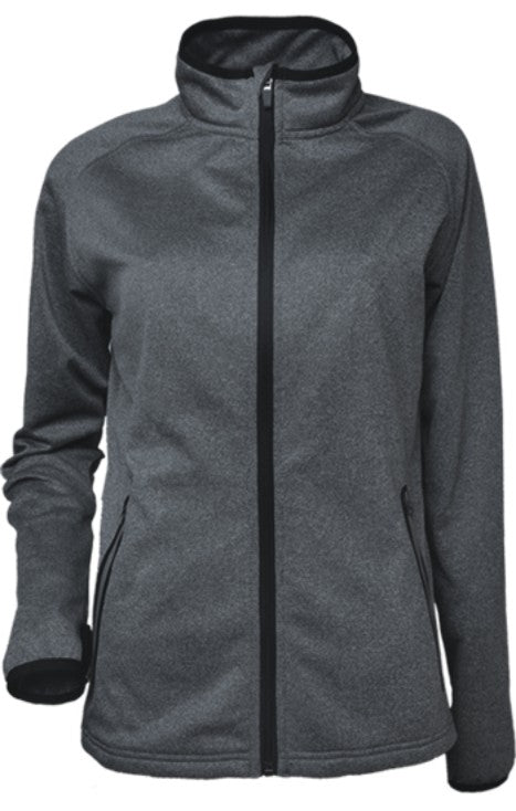 CJ1454-Ladies Light Weight Fleece Zip Through Jacket