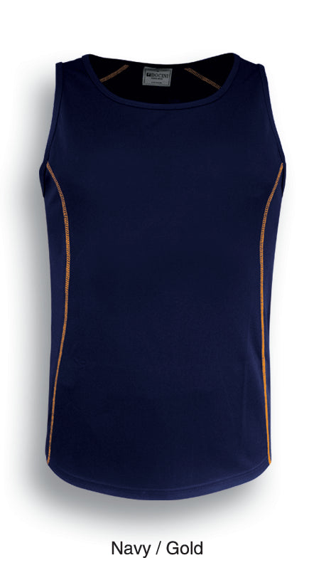 CT0927-Stitch Feature Essentials--Ladies Stitch Singlet