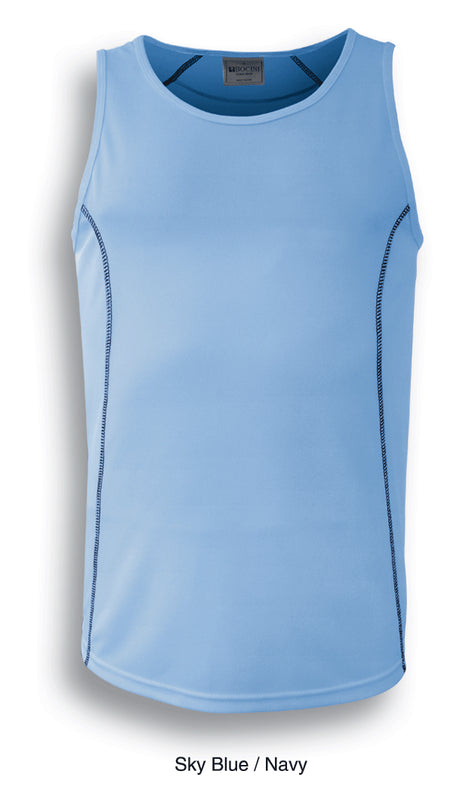 CT0927-Stitch Feature Essentials--Ladies Stitch Singlet