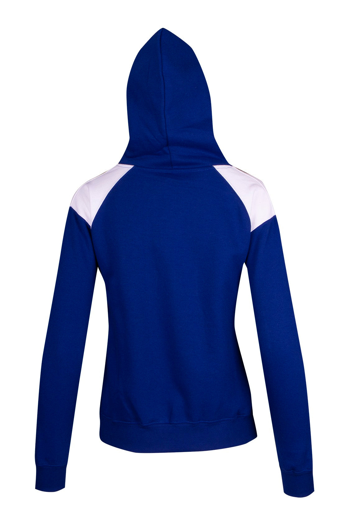 F303UN-Ladies/Juniors Shoulder Contrast Panel Hoodie