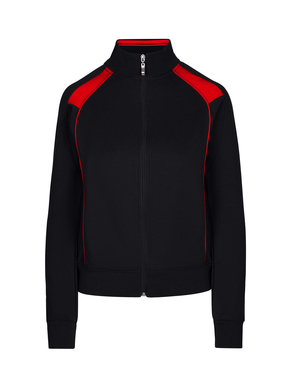 F400UN-Ladies/Juniors Unbrushed Contrast Jacket