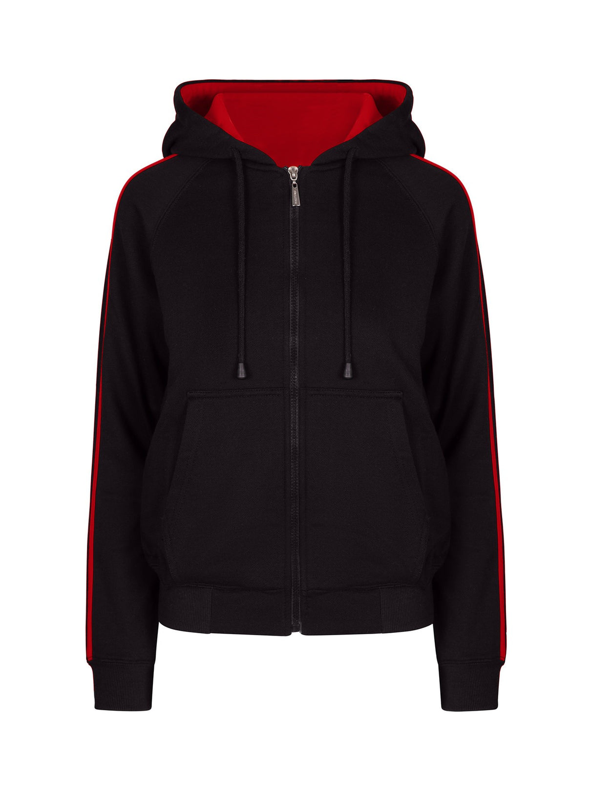 F600UN-Ladies/Junior stripe sleeves Hoodies