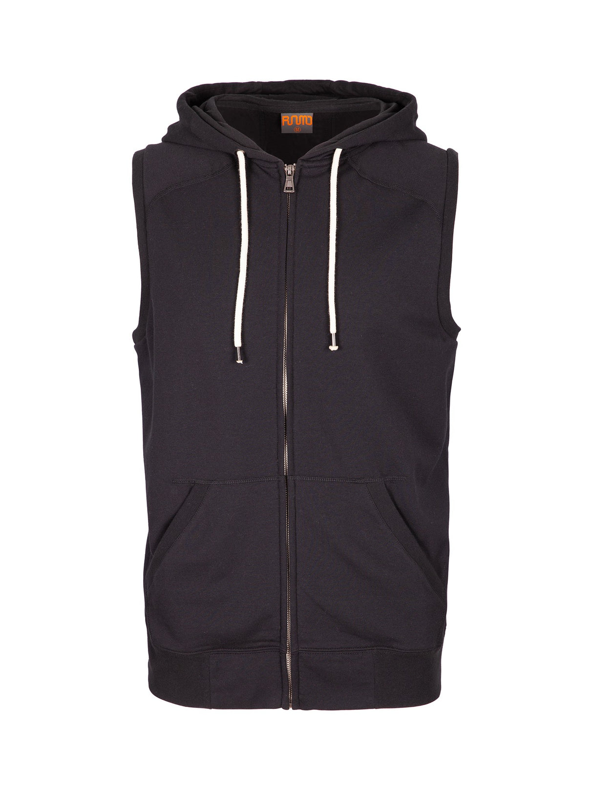 F770ZS-Mens Heather SLEEVELESS ZIP Hoodies - Greatness Range
