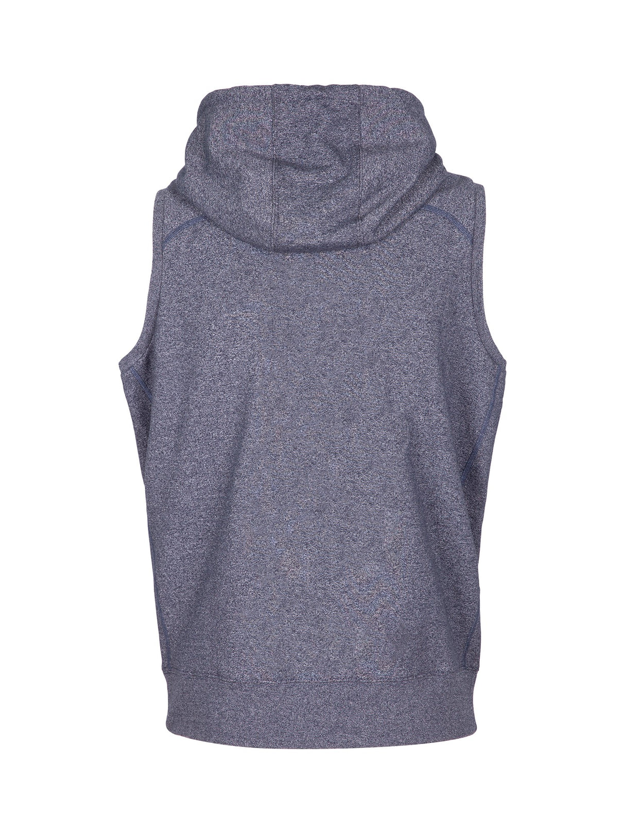 F770ZS-Mens Heather SLEEVELESS ZIP Hoodies - Greatness Range