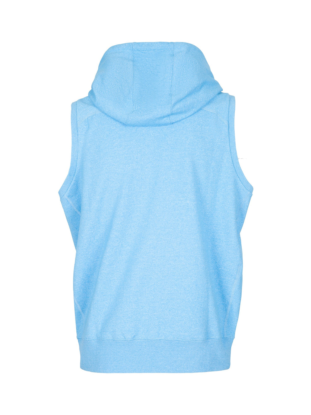 F770ZS-Mens Heather SLEEVELESS ZIP Hoodies - Greatness Range