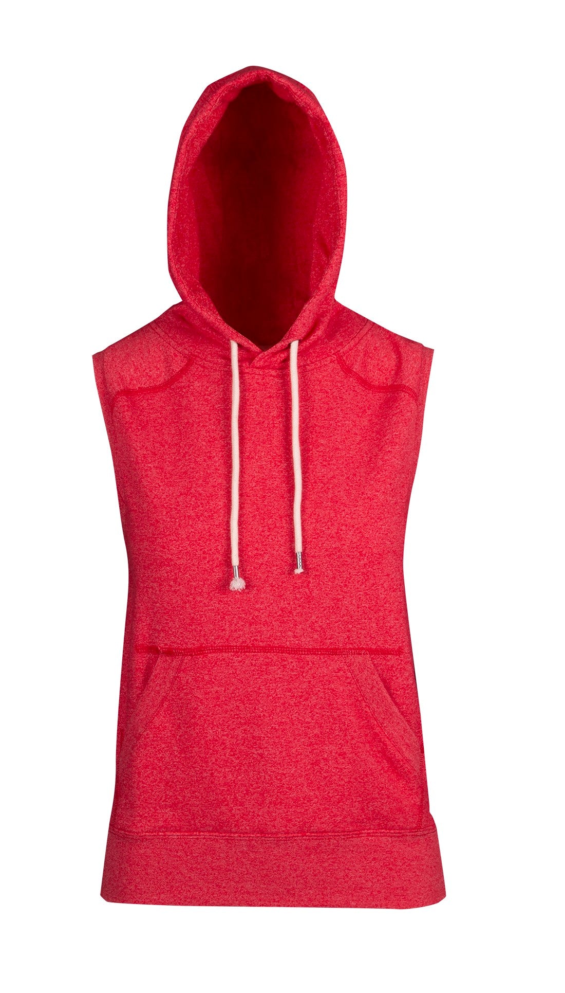 FP66UN-Ladies/Junior Heather SLEEVELESS Hoodies - Greatness Range