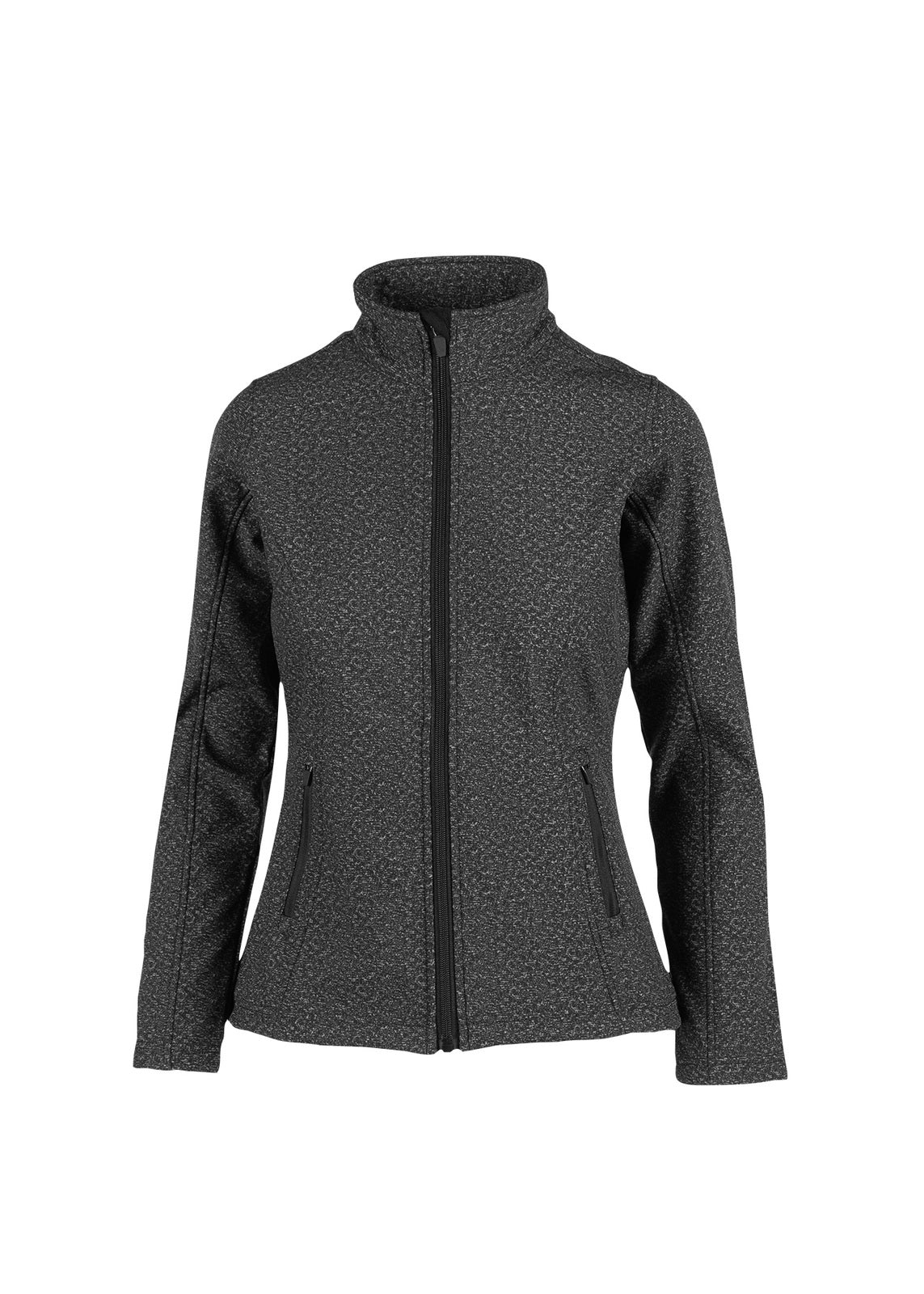 J481LDM-Ladies Tempest X Heather Soft Shell Jacket