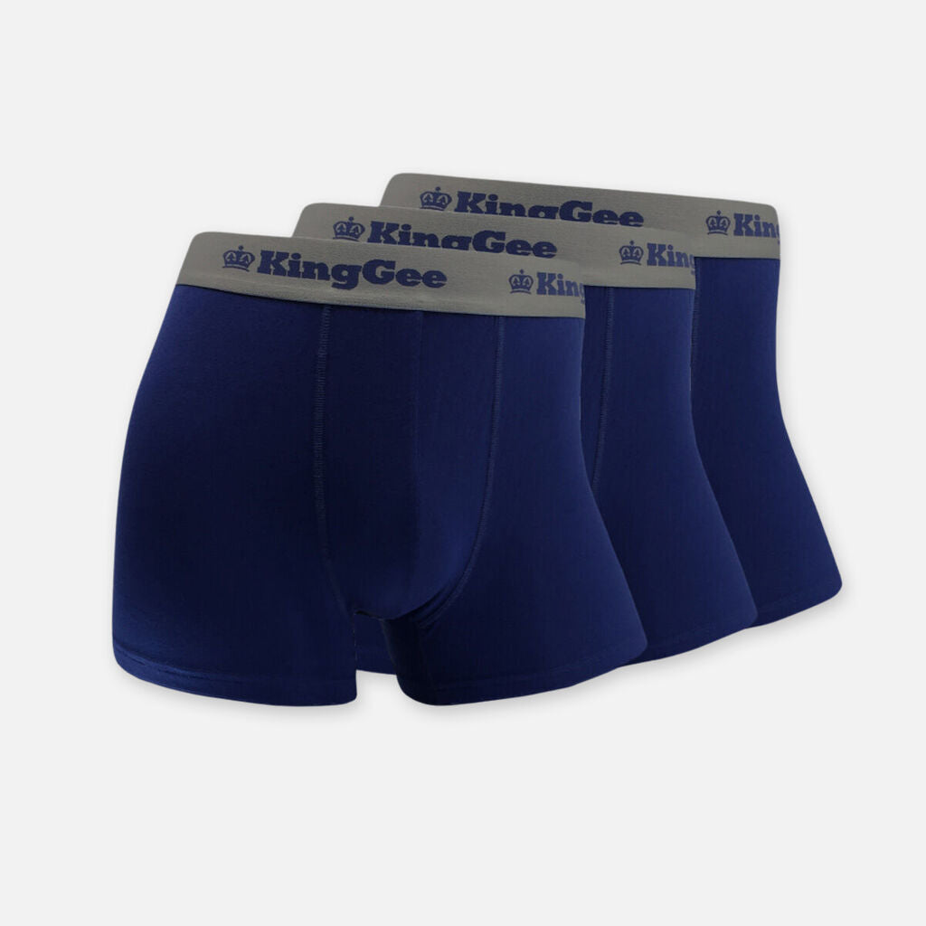 K19005-Men's Bamboo Trunks ( 3 Pack)
