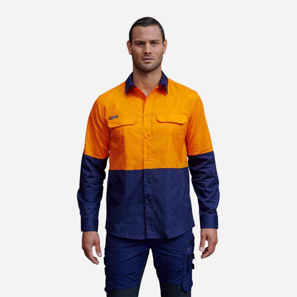 K54027-Workcool Pro Hi Vis Shirt L/S